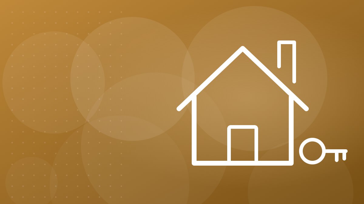 Illustrazione: una casa e una chiave